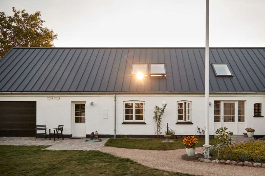 Stålprofiler på ”Morten Korch’sk”, Ydeøvej 26, 4900 Nakskov